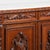 19th Century Swedish Carved Oak Sideboard Buffet With Marble Top For Sale - Image 10 of 17