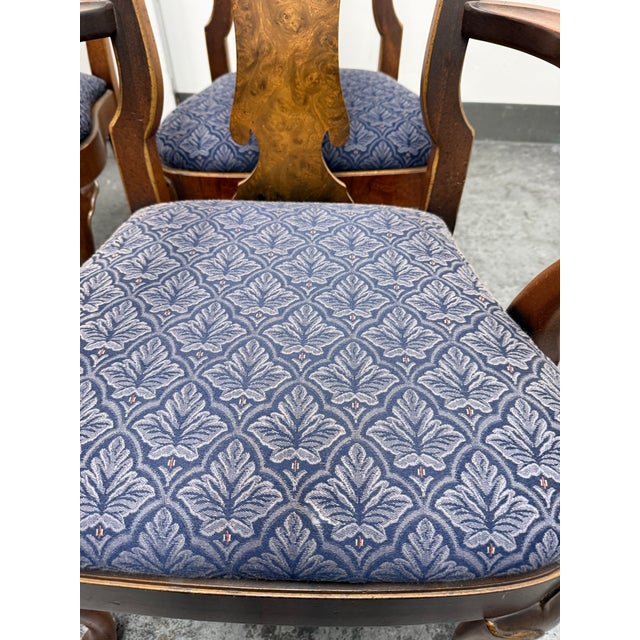 Henredon Vintage Folio Queen Anne Dining Chairs, Set of Six For Sale - Image 9 of 13
