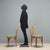 Beech wood chairs of Italian manufacture dating back to the 1960s, featuring an elegant and functional design typical of...