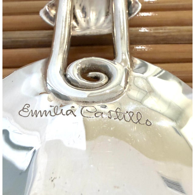 Emilia Castillo Shells and Starfish Silver Serving Set For Sale - Image 10 of 12