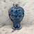 Antique Dutch Delft faience vase from the Netherlands, featuring a sculptural baluster form with elaborate hand-painted...