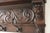 Original antique Renaissance Revival coat rack from 19th century france. Fully hand-carved from european oak, 2 impressive...