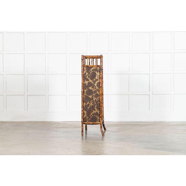 Antique English Bamboo Glazed Cabinet, 1880 For Sale - Image 9 of 16