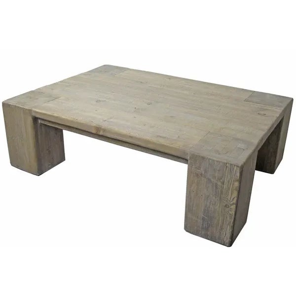 Contemporary Modern Rustic Coffee Table For Sale - Image 3 of 5