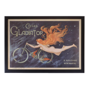 Cycles Gladiator Georges Massias Vintage French Bicycle Cycling Advertisement Poster