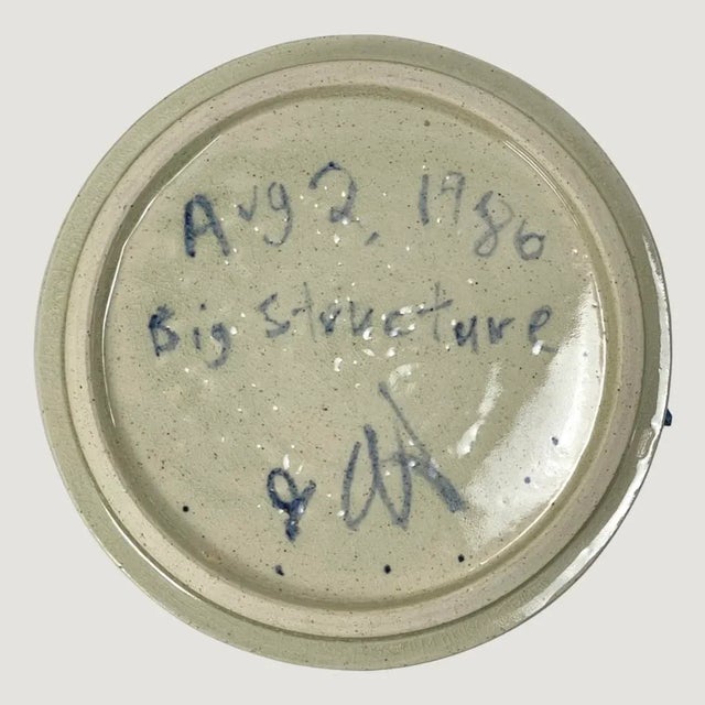 1986 “Big Structure” Porcelain Art Set by Carole Armstrong, Signed