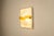 Cristal and Yellow Quilt Wall Lamps by Toni Zuccheri for Venini, Italy, 1970s, Set of 4 For Sale - Image 9 of 18