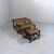 Wood Rattan Nesting Tables, 1970s, Set of 3 For Sale - Image 7 of 10