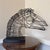 Wire Table Top Horse Sculpture Mounted on a Metal Base For Sale - Image 10 of 11