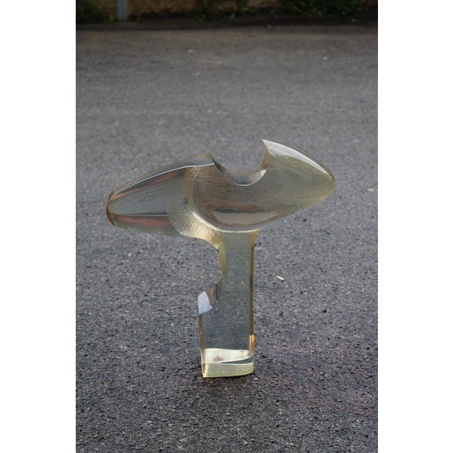 Tolomei, Large Abstract Sculpture, 1960, Methacrylate For Sale - Image 12 of 14
