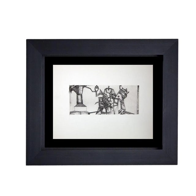 Abstract Paul Klee Lithograph Ltd Edition “Little Castle in the Air" For Sale