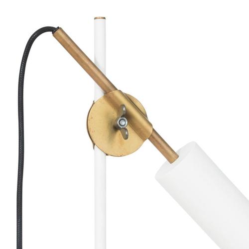 White Stav Table Lamp by Johan Carpner for Konsthantverk For Sale - Image 4 of 7