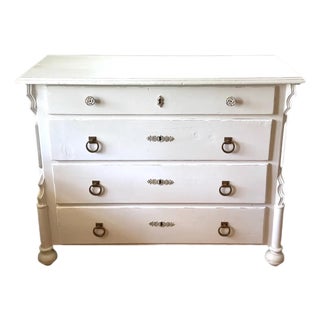 Early 20th Century German Pine Chest of Drawers For Sale