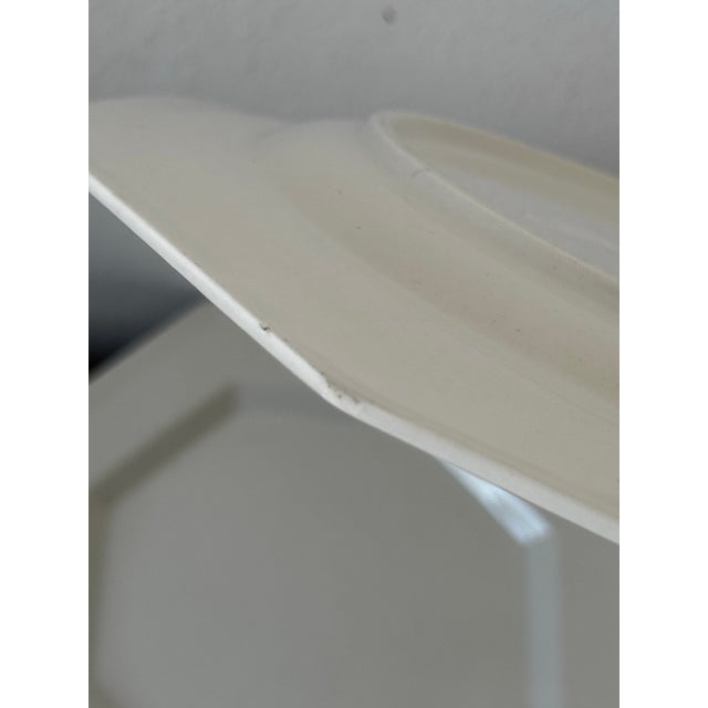 Ceramic Set of 2 Johnson Bros Heritage White Ironstone 10” Dinner Plates, Octagonal, Made in England For Sale - Image 7 of 9