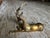 Reclining Brass Reindeer, Mid-Century For Sale In Philadelphia - Image 6 of 8