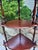 Auburn Early 20th Century, Victorian, Five-Tier, Mahogany, What-Not Display Shelf, Turned Spindle Supports, Stick and Ball Detailing, Corner Etagere For Sale - Image 8 of 10