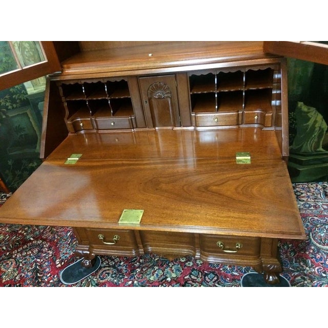 Mahogany Secretary Desk, Biggs Furniture For Sale - Image 15 of 18