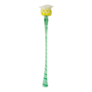 1997 Art Glass Flower Sculpture by Stephen Fellerman and Clair Raabe