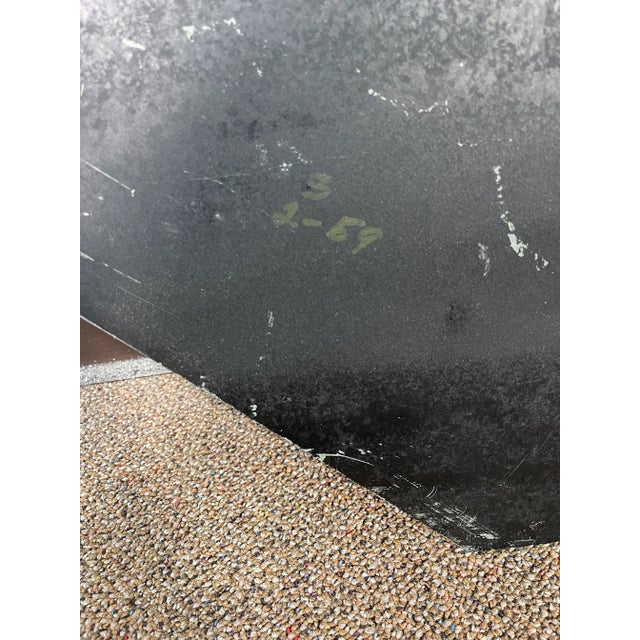 Metal 1960’s Dead End Stop Sign For Sale - Image 7 of 11