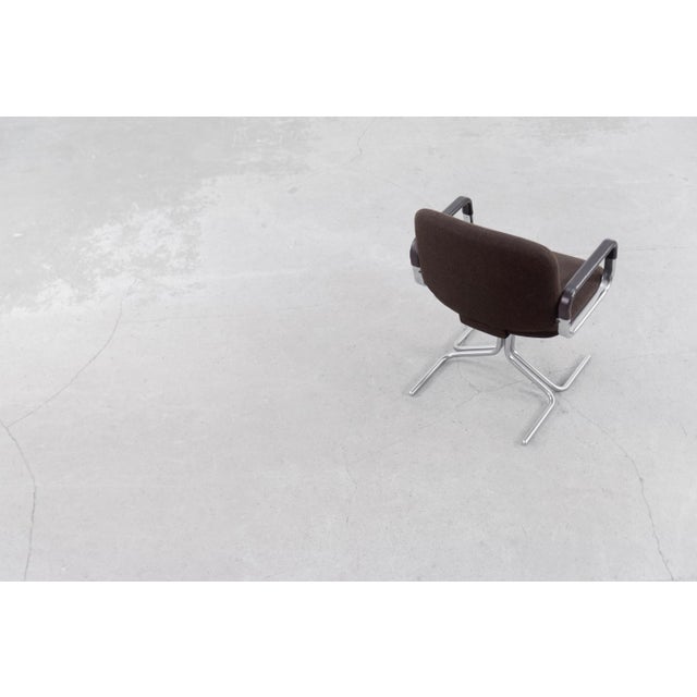 Brown Set of Chairs from Mauser Werke Waldeck, 1970s For Sale - Image 8 of 16