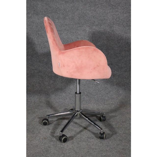 Metal Mid 20th Century Adjustable Desk Chair For Sale - Image 7 of 11