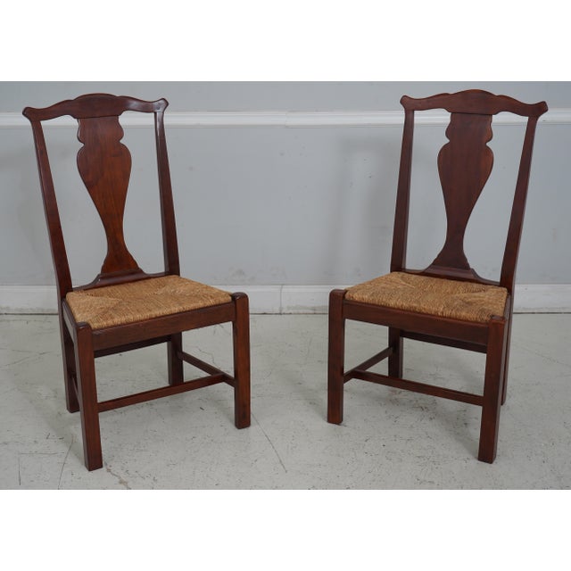 Brown Set of 8 Theodore Alexander Country Chippendale Dining Room Chairs For Sale - Image 8 of 12
