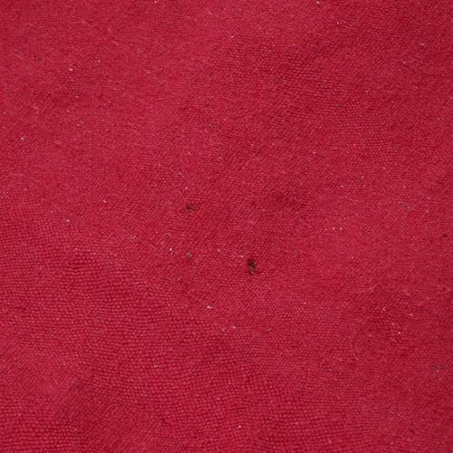 Very decorative kilim, which can be used as a floor and wall hanging. This characteristic rug has red, black and white...