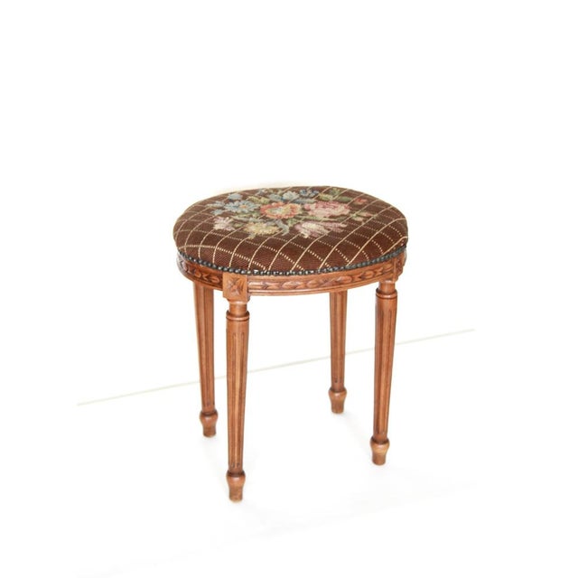 Luigina is a charming footrest/stool from the 1940s, realised in Italy in the refined style of Louis XVI, showcasing...
