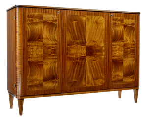 Mid-Century Scandinavian Inlaid Teak Sideboard, 1960