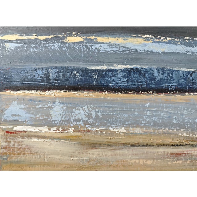 2020s Between Two Silences, Abstract Seaside, French, Contemporary, Framed by Sophie Dumont. For Sale - Image 5 of 8