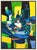Cubism Mid 20th Century La Supier Blu, Marcel Mouly For Sale - Image 3 of 6