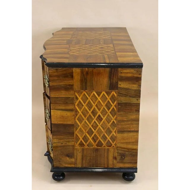 18th Century Baroque Chest of Drawers in Inlay Works, Austria, 1760 For Sale - Image 11 of 18