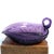 Purple Mid-Century Duncan & Miller Sandwich Purple Glass Candy Dish Trinket Dish For Sale - Image 8 of 12