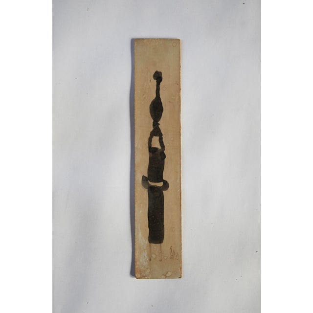 Brown Edwin Neyer, Untitled Iron Stele, 1973, Iron For Sale - Image 8 of 17