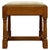 Antique English Oak Writing Table with Matching Stool, 1900s, Set of 2 For Sale - Image 10 of 18
