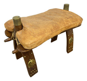 Vintage Ottoman in Oak