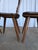 Farmhouse Tyrolean Chair with Heart Cutout Back, 1970s, Set of 4 For Sale - Image 4 of 18