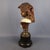 Late 19th Century Carl Dorn, Bust of Girl with Veil, Patinated Metal, 1884 For Sale - Image 5 of 18