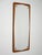 Wood Swedish Shaped Teak Mirror, 1960s For Sale - Image 7 of 7