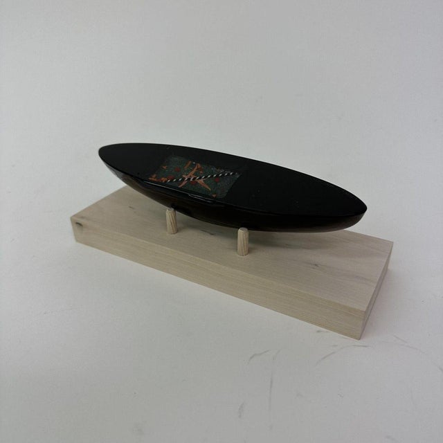 Bertil Vallien for Kosta Boda glass boat sculpture Limited edition Voyage For Sale - Image 18 of 18