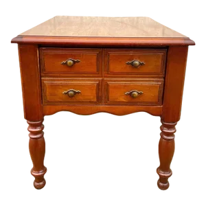 Vintage Mohasco Peters-Revington Federal-Style Side or End Table