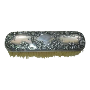 Early 1900s Antique Gorham Art Nouveau Sterling Vanity Clothes Brush