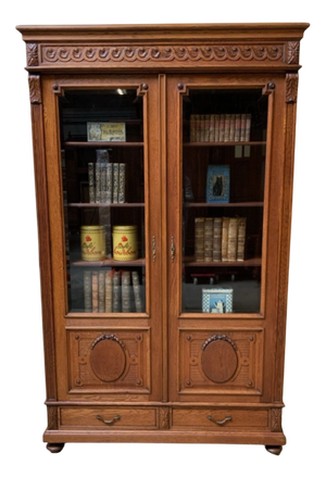 Antique Art Nouveau Display Cabinet, 1910