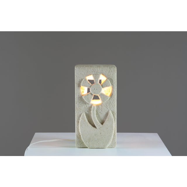 Stone Lamp by Albert Tormos, France, 1970s For Sale - Image 12 of 12