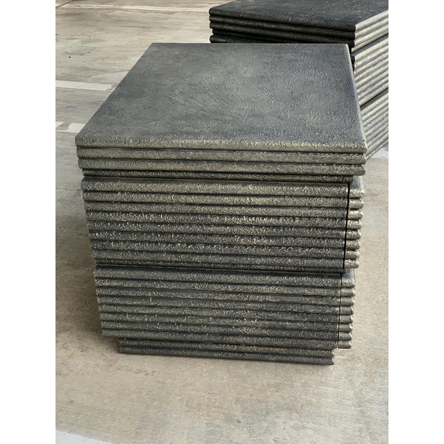 Early 20th Century Brutalist Nightstands, Pair For Sale - Image 12 of 12