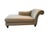 Baker Milling Road Chaise Lounge – Upholstered Neutral Basketweave For Sale In Boston - Image 6 of 14