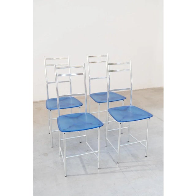 Chairs from Ycami, Italy, 1980s, Set of 4 For Sale - Image 9 of 11