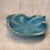 Mid-Century Modern Vintage Large Barbini Blue and White Stripes Circus Tent Murano Bowl For Sale - Image 3 of 4