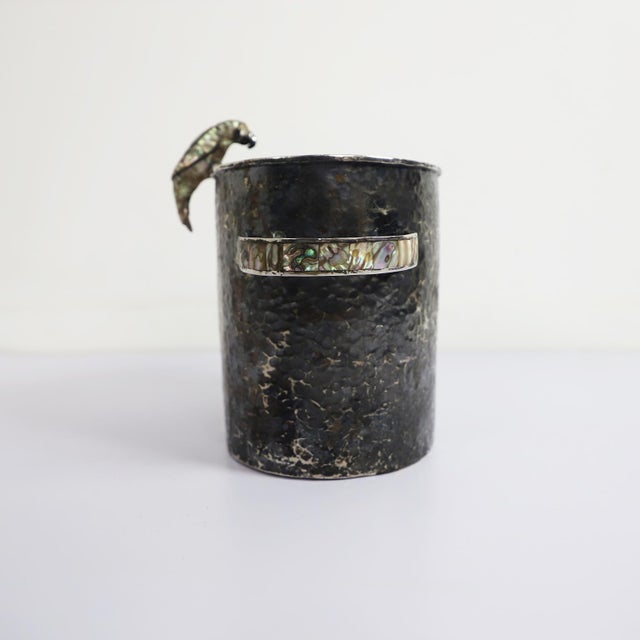 Metal Silver Plated Cooler by "Emilia Los Castillo" For Sale - Image 7 of 18