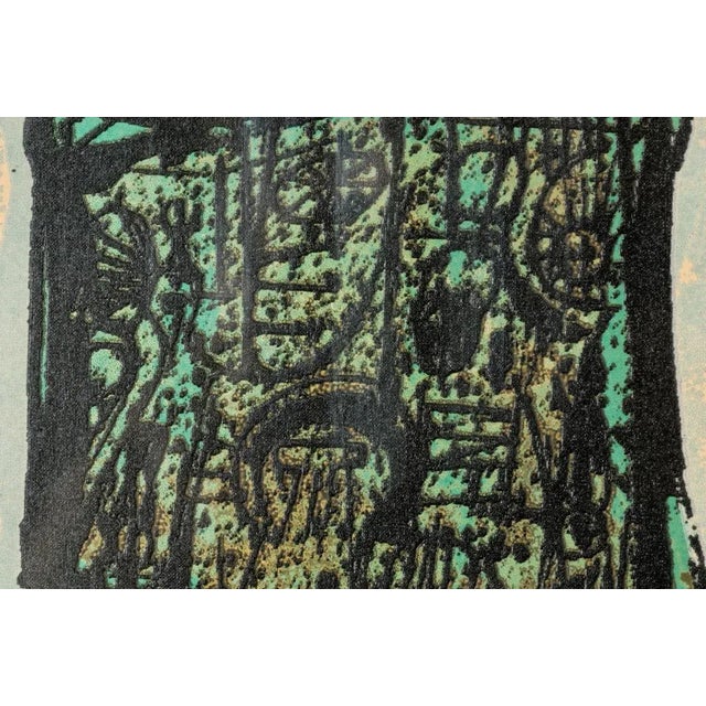 Dean Meeker Colorful Abstract Expressionist Print By Dean Meeker For Sale - Image 4 of 7